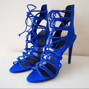 Lace up shoes from Zara